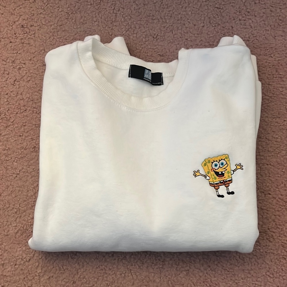 White crewneck
